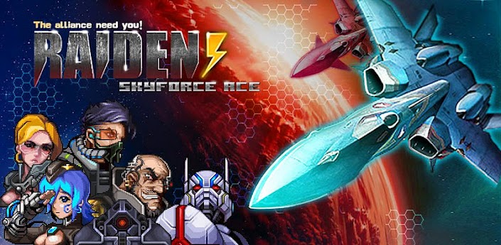 Raiden-Sky Force Ace: akční arkádová střílečka z futuristického prostředí