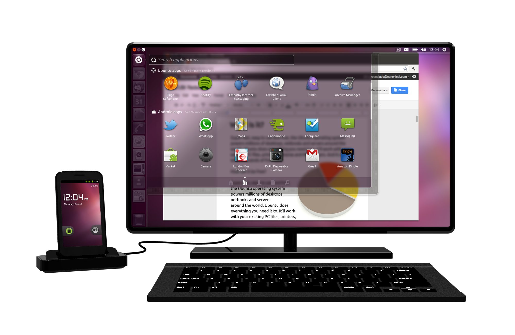 Canonical pracuje na Ubuntu pro Android