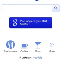 Google Search pro Windows Phone 7