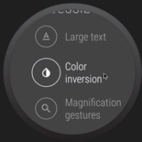 Android Wear 5.0 Lollipop Accessibility