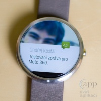Android Wear Moto 360 SMS