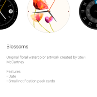 Moto 360 Blossoms Watchface