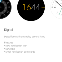 Moto 360 Digital Watchface