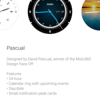 Moto 360 Pascual Watchface