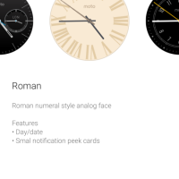 Moto 360 Roman Watchface