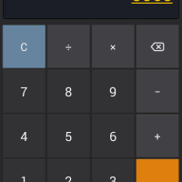 Alcatel OneTouch Hero 2 kalkulačka plná