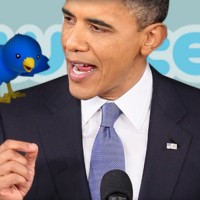 Prezident USA Barrack Obama má osobní účet na Twitteru
