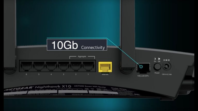 Nejrychlejší WiFi router na světa Netgear Nighthawk X10 (R9000)