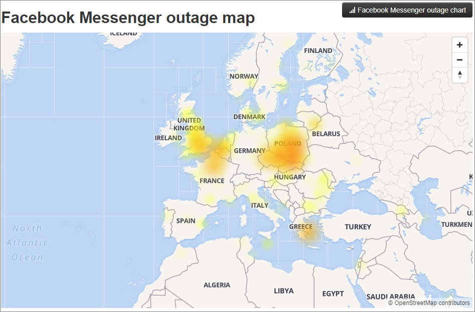 Facebook Messenger Postihl Vypadek Potize Meli I Cesti Uzivatele Svet Aplikaci