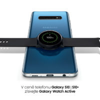 Bomba akce od Samsungu! Nákupem Galaxy S10 získáte zdarma hodinky Galaxy Watch Active