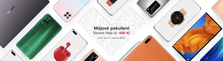 Huawei to na začátku měsíce pěkně rozjel. Láká na dárky k nákupu i slevy